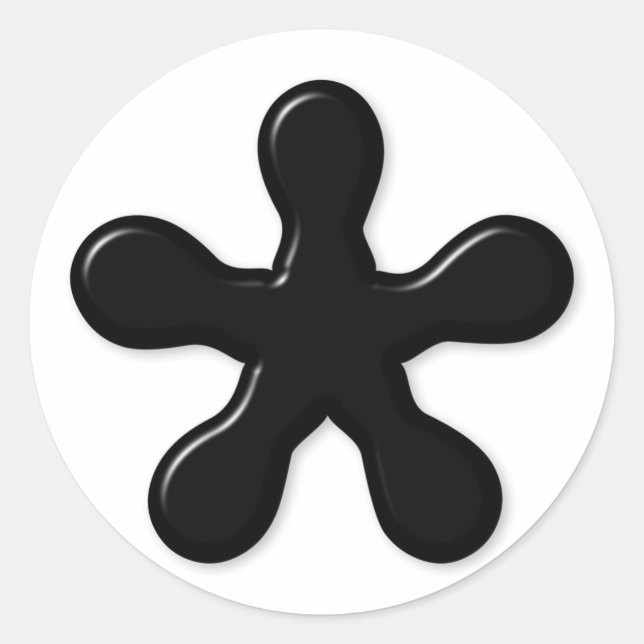 3.ª Pegatina de Asterisk (Anverso)