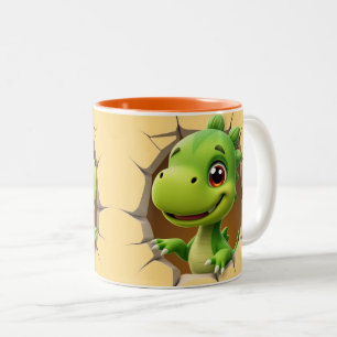 3.º lindo envoltorio de tazas de dinosaurio, diseñ
