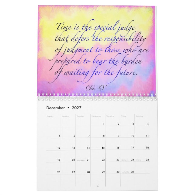 3.ᵉʳ Calendario (Dec 2027)