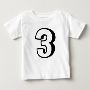 3.ᵉʳ cumpleaños 3 Camisetas para niños
