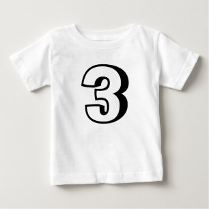 3.ᵉʳ cumpleaños 3 Camisetas para niños