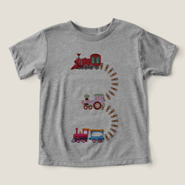 3.ᵉʳ Ferrocarril de Cumpleaños Temático Niños De 3 (Diseño delantero )