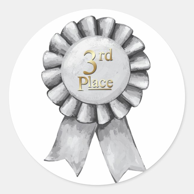 3.ᵉʳ lugar Pegatinas de Cinta (Anverso)