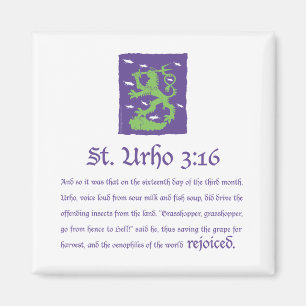 3:16 del St. Urho - imán