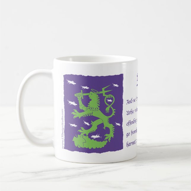 3:16 del St. Urho - taza (Izquierda)