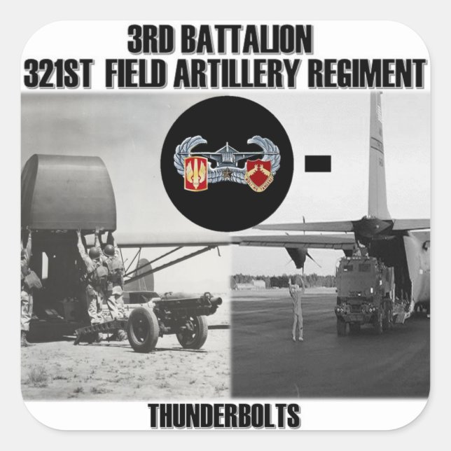 3-321 pegatinas del legado de FAR (Anverso)