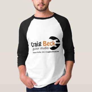 3/4 estudio de la guitarra de la camiseta el |