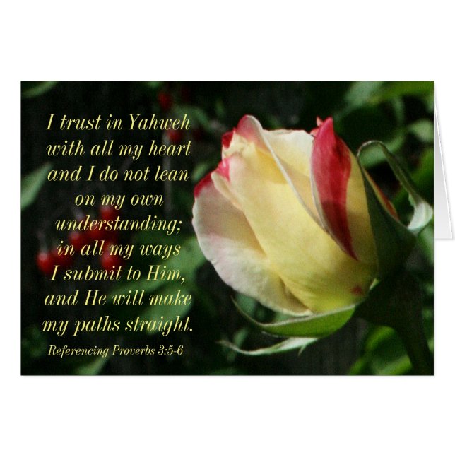 3:4 motivador de los proverbios de la escritura - (Anverso (Horizontal))