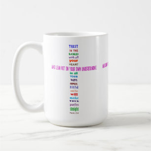 3:5 de los proverbios - 6 - 15 onzas. Taza