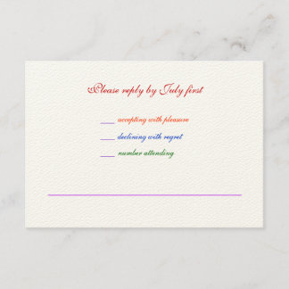 3.5x5 Boda gay Arcoiris Orgullo LGBT RSVP Textos