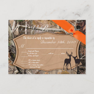 3.5x5 R.S.V.P Cazadores de tarjetas Camo Camoflaug