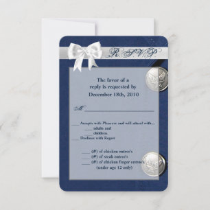 3.5x5 R.S.V.P Tarjeta Fuerza Aérea Clase A Dres Un