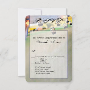 3.5x5 R.S.V.P Tarjeta Mason Jar Candle Holders Cou