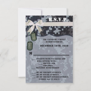 3.5x5 R.S.V.P Tarjeta Naval DIGITAL IMPRESIÓN Unif