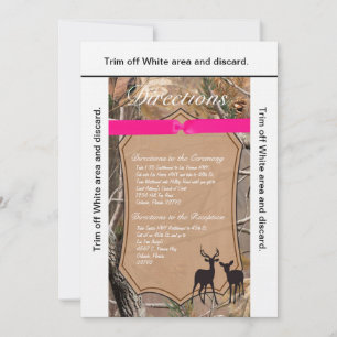 3.5x6 Direcciones Cazadores de tarjetas Camo Camof