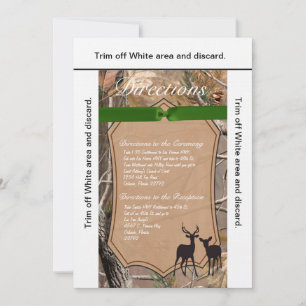 3.5x6 Direcciones Cazadores de tarjetas Camo Camof