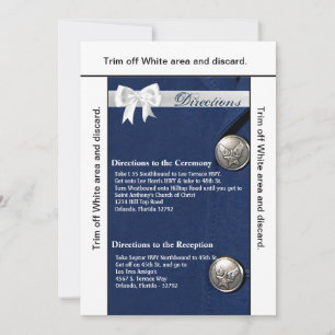 3.5x6 Tarjeta de dirección Fuerza aérea clase A Un