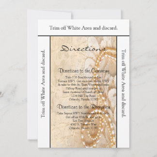 3.5x6 Tarjeta Pearl & Lace