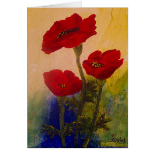 3 amapolas