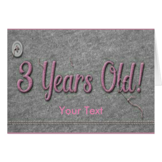 3 años (Anverso (Horizontal))