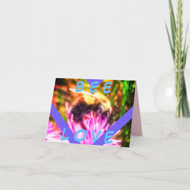 3 BEE TARJETA DE AMOR PEQUEÑO (Anverso)