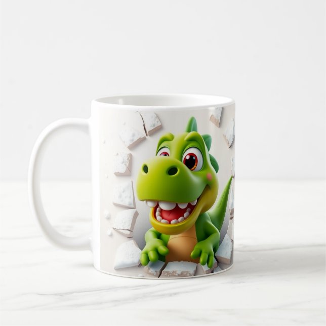 3 d envoltura de tazas de dinosaurio lindo, envolt (Izquierda)