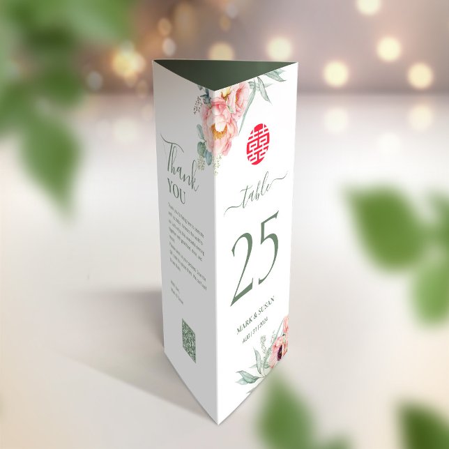 3 en 1 Número de mesa, Menú y tarjeta de agradecim (Subido por el creador)