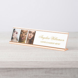 3 Fotomaquillaje Lashes Cabello Nombre Placa