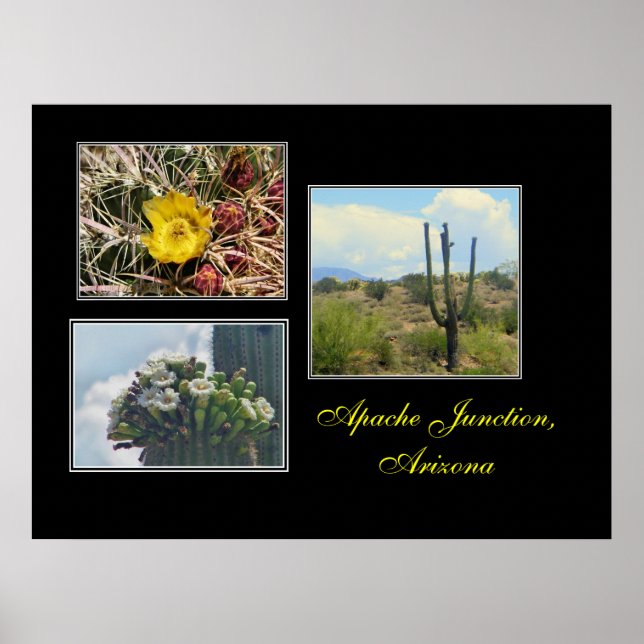 3 fotos de Apache Junction,Az impresión (Frente)