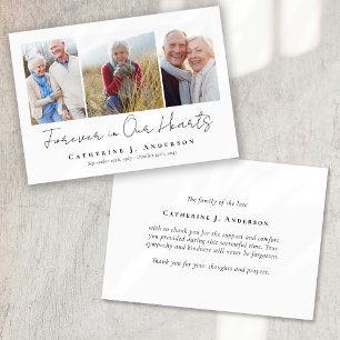 3 Fotos Tarjeta de agradecimiento por la simpatía 