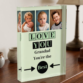 3 fotos te quiero abuelo verde