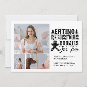 3 Galletas de Navidad con Foto para 2 Embarazo 