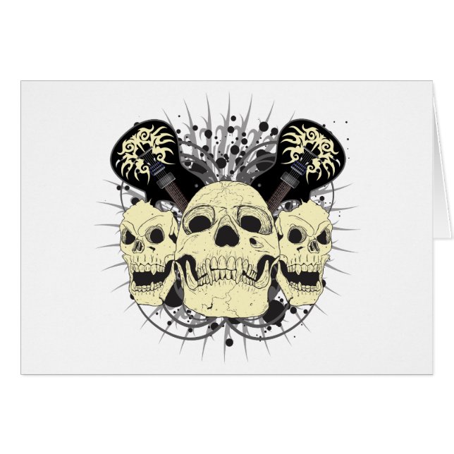 3 guitarras del cráneo (Anverso (Horizontal))