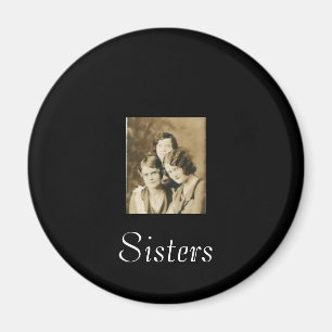 3 hermanas con imán