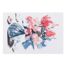 3 hojas de papel de envolvimiento de maceta de flo