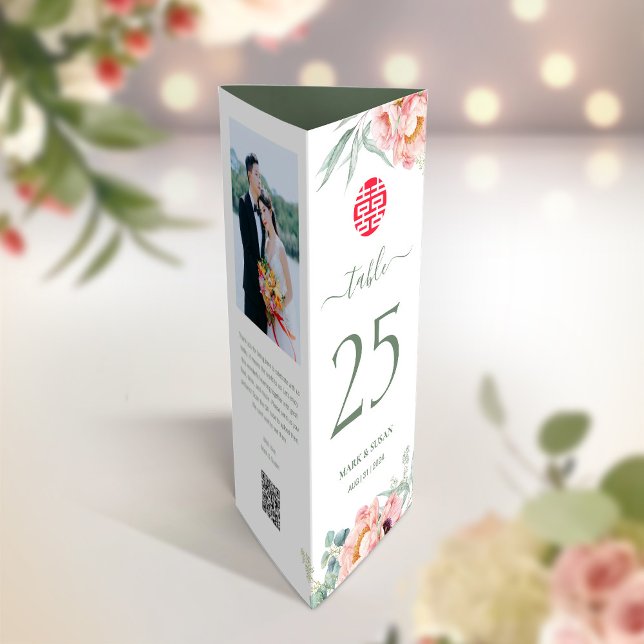 3 in 1 Table number, menu & photo thank you note (Subido por el creador)