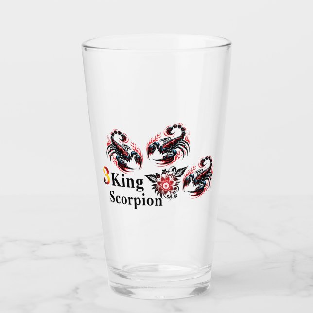 3 King Sporpion Drinkware (Anverso)