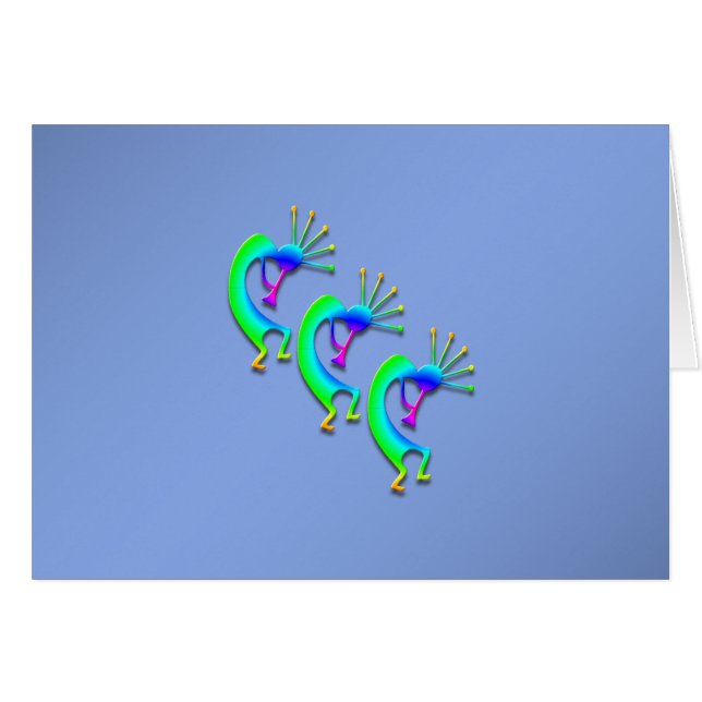 3 Kokopelli #86 (Anverso (Horizontal))