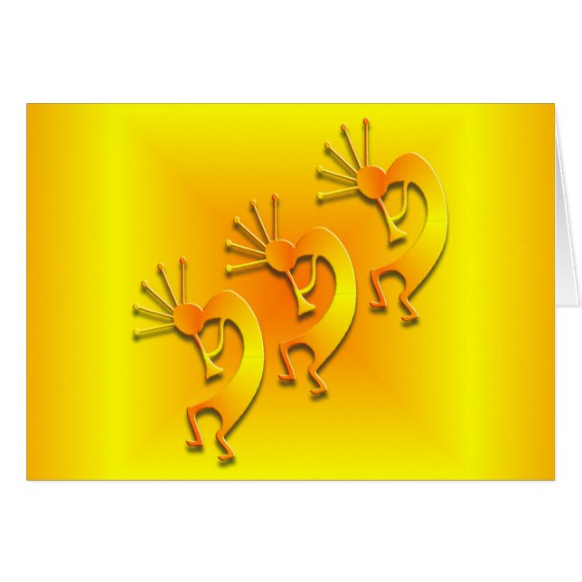 3 Kokopelli #89 (Anverso (Horizontal))