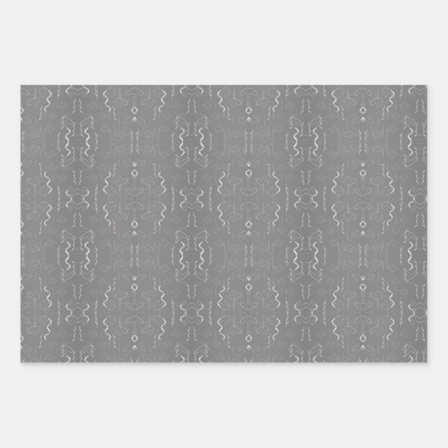 3 le envía saludos a su Fiesta envolviendo papel (Anverso 3)