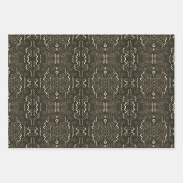 3 le envía saludos a su Fiesta envolviendo papel