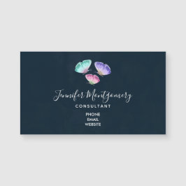 3 Mariposas de color de agua pastel de Bonito