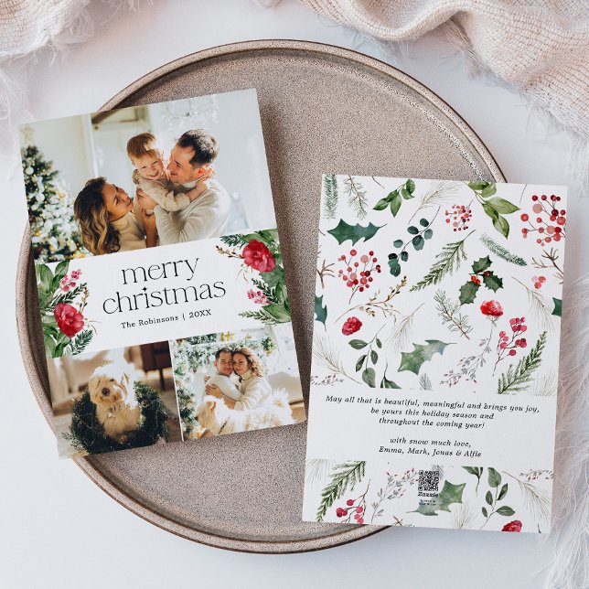 3 Mensaje de Personalizado fotográfico Navidad mor (Subido por el creador)