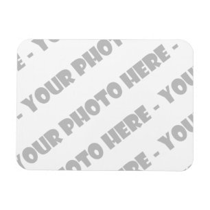 3" personalizado x 4" imán de la foto, crea sus