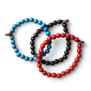 3 Pulseras empapadas de GoodWoodNYC