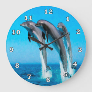 3 Reloj de delfines