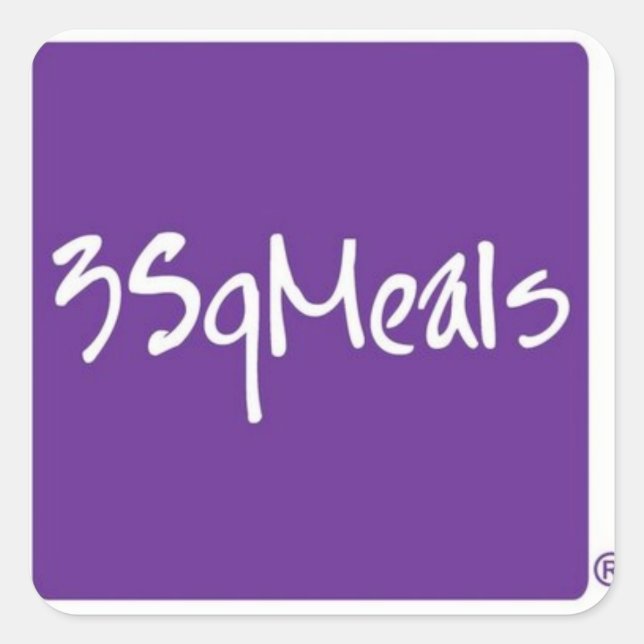 3 SqMeals - Pegatinas (Anverso)