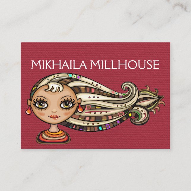 3 Versión de tarjeta de visita - Sociedad Diva (Anverso)