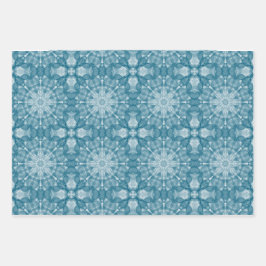 3 x hojas de diseño de papel de embalaje