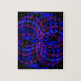 3D Center Flower Petal Geometric Puzzle